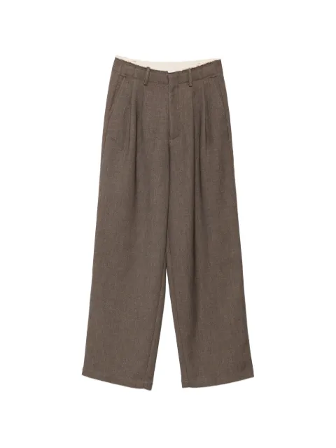 Eleh pleated palazzo pants