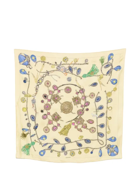 Versace jewellery-print scarf