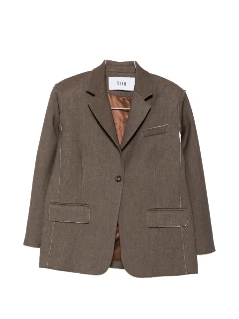Eleh single-breasted blazer