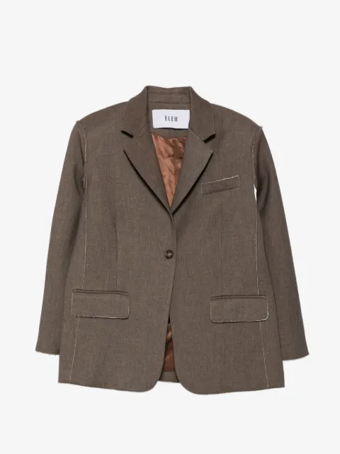 Eleh single-breasted blazer