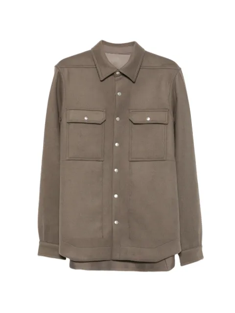 Rick Owens press-stud flap-pocket jacket