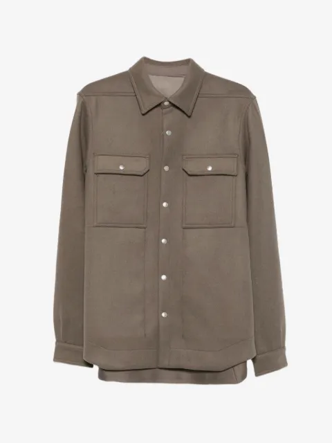 Rick Owens press-stud flap-pocket jacket