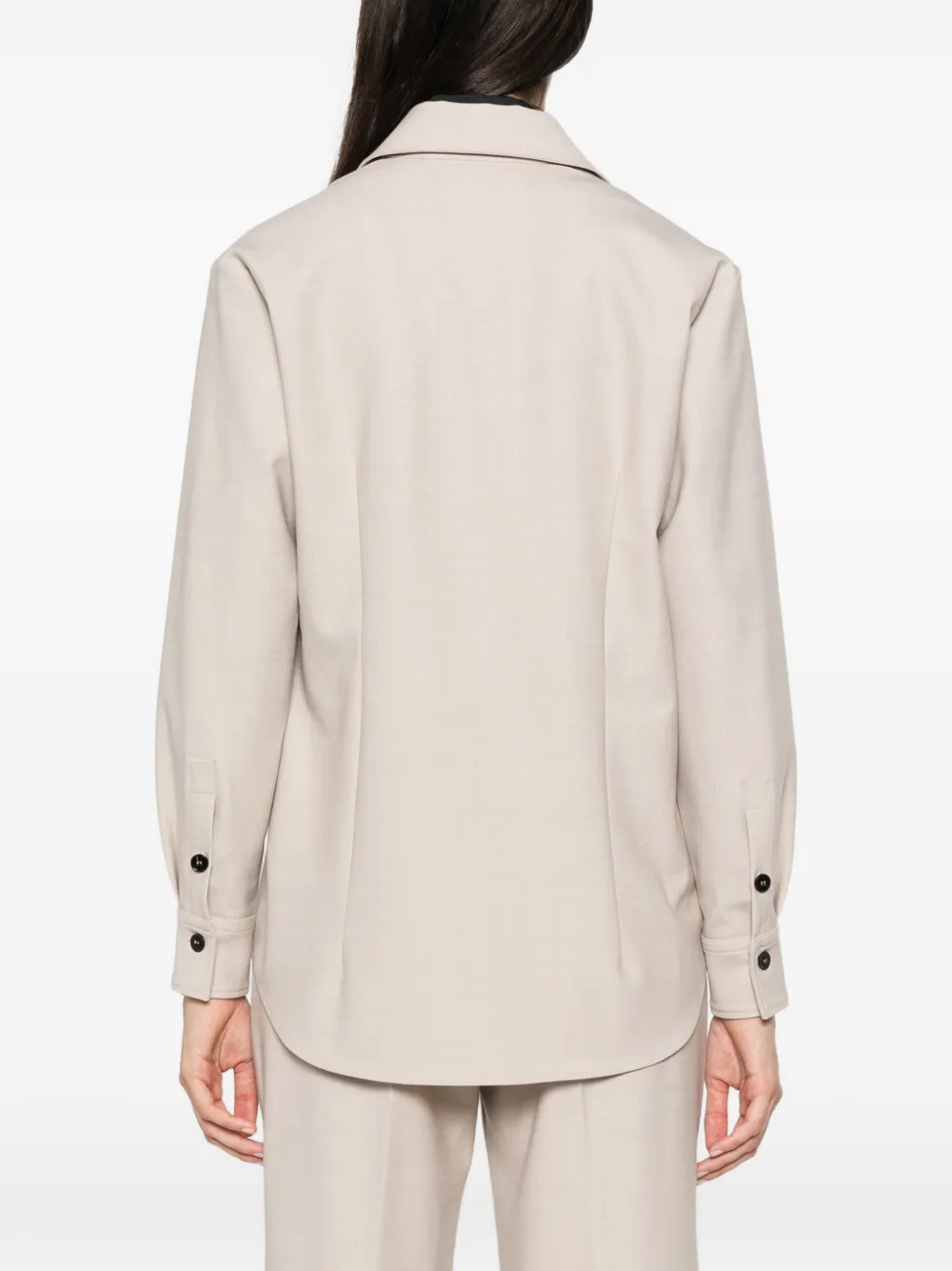 Antonelli Blouse met knoopsluiting Beige