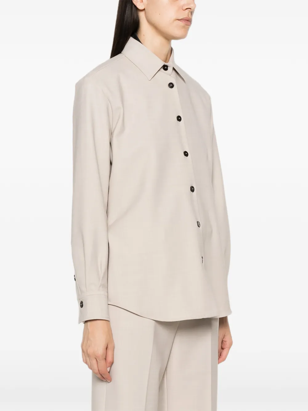 Antonelli Blouse met knoopsluiting Beige