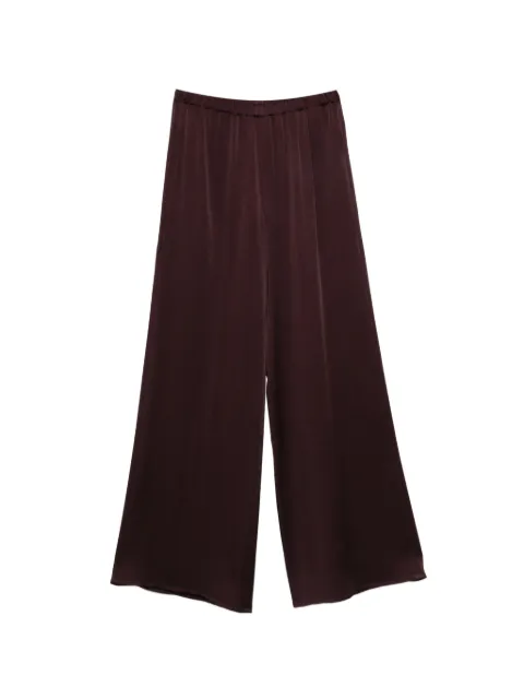 Antonelli pantalones palazzo con cinturilla elástica