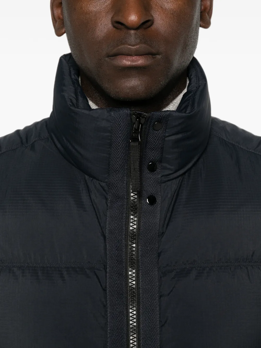 Stone Island G100004 Matt ripstop cordura advanced fabrics Blauw