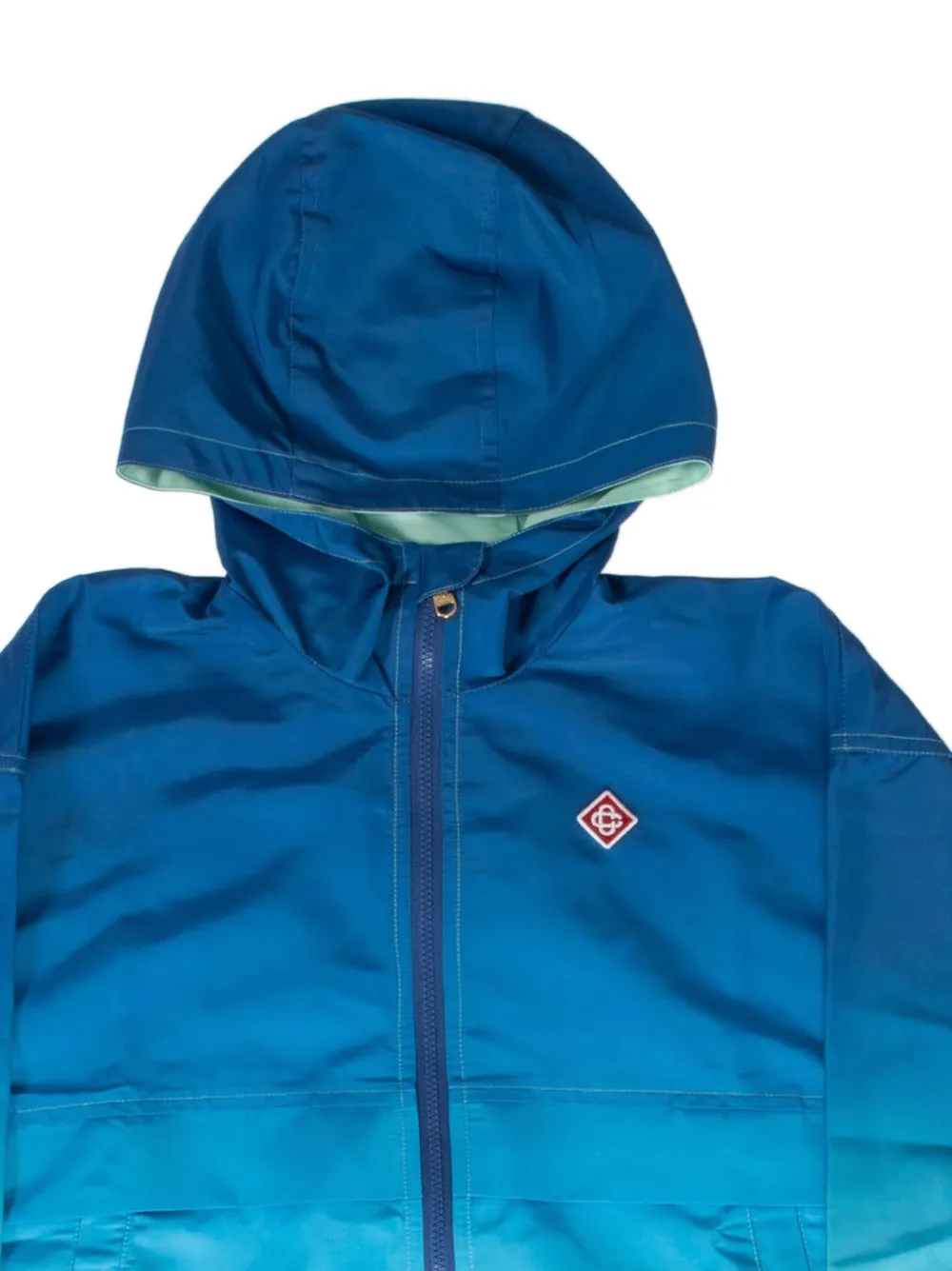 CASABLANCA KIDS Jack met kleurverloop en capuchon Blauw