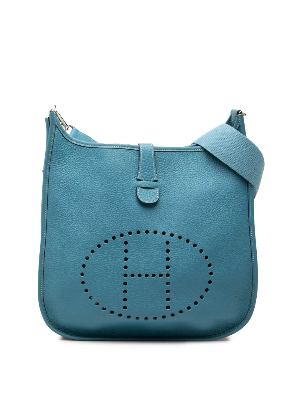 Hermès Pre-Owned 2005 Clemence Evelyne II Umhängetasche 29cm - Blau