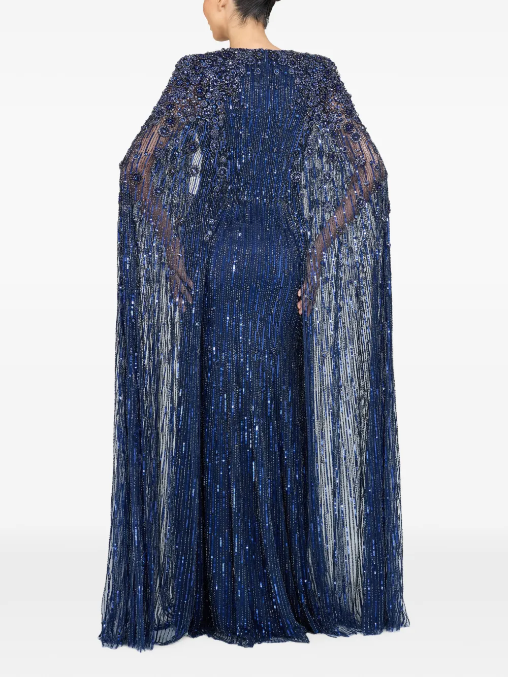 Jenny Packham Sweet Silva Dress in Blue, view 3