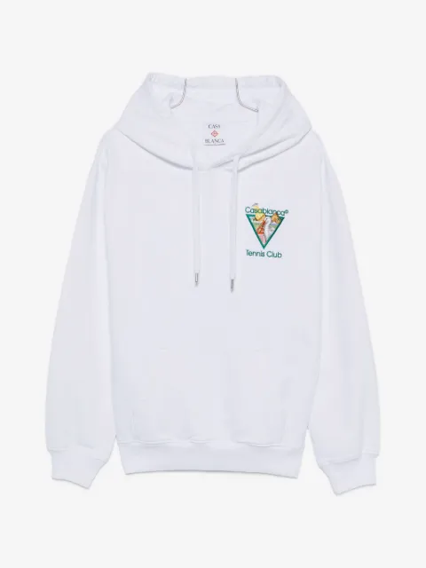 Casablanca sudadera con capucha y logo bordado