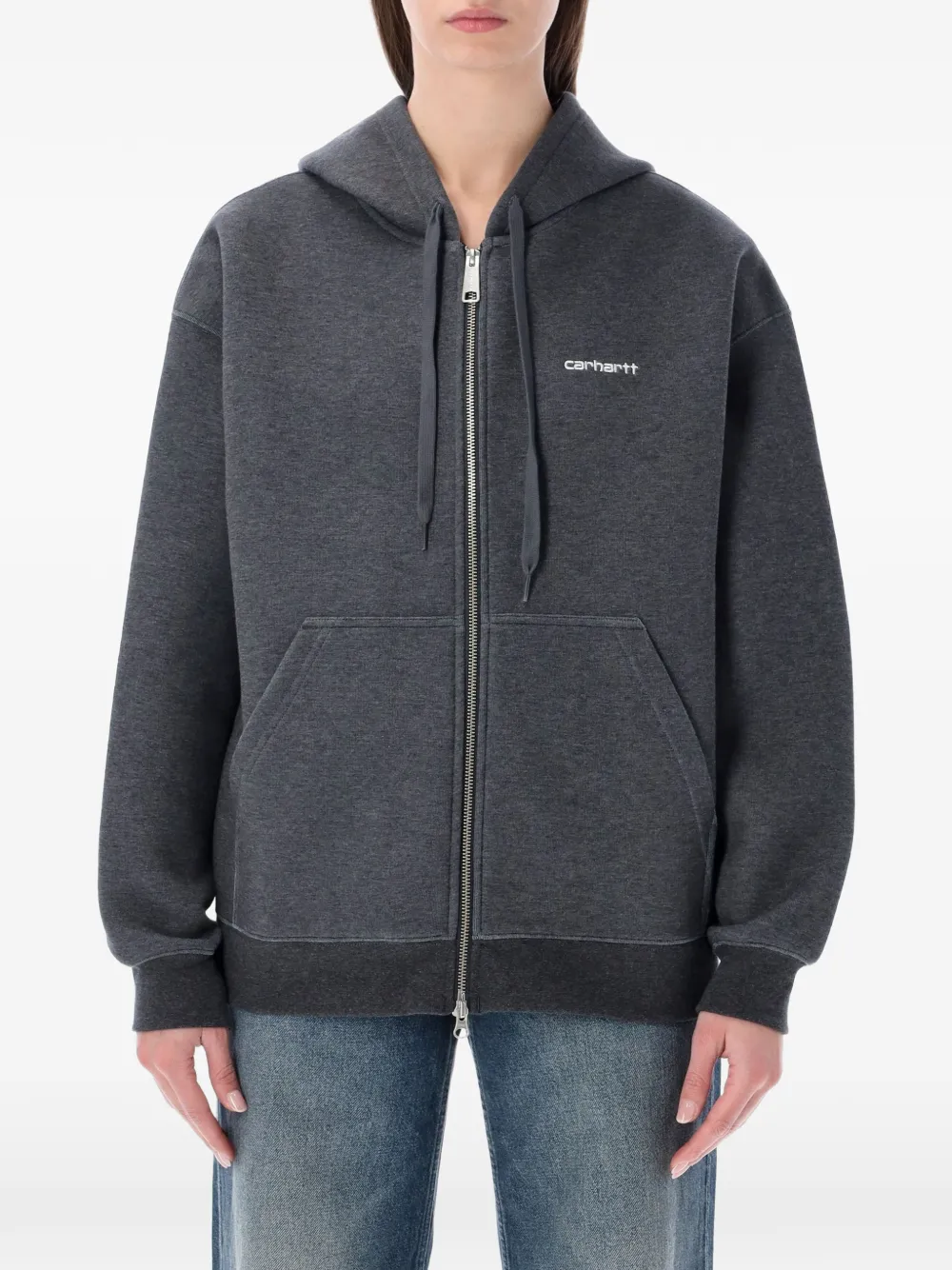 Carhartt WIP Alda zip-up hoodie - Schwarz