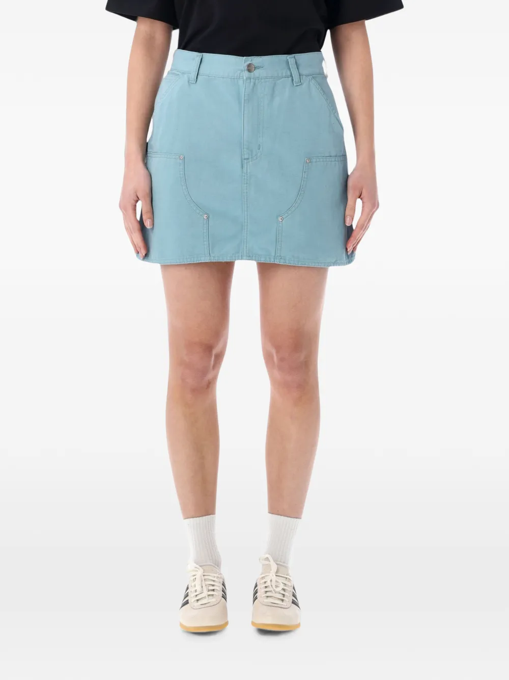 Carhartt Mini Maeve Double Knee Skirt In Blue