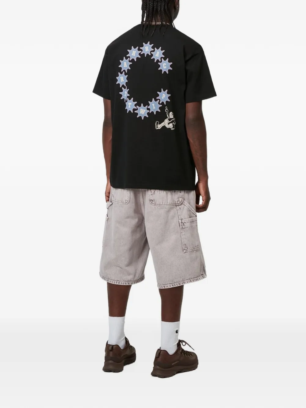 Carhartt WIP C Trip T-shirt met grafische print Zwart