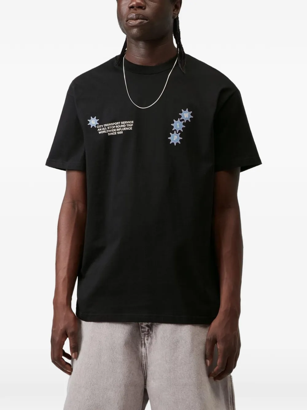 Carhartt WIP C Trip T-shirt met grafische print Zwart