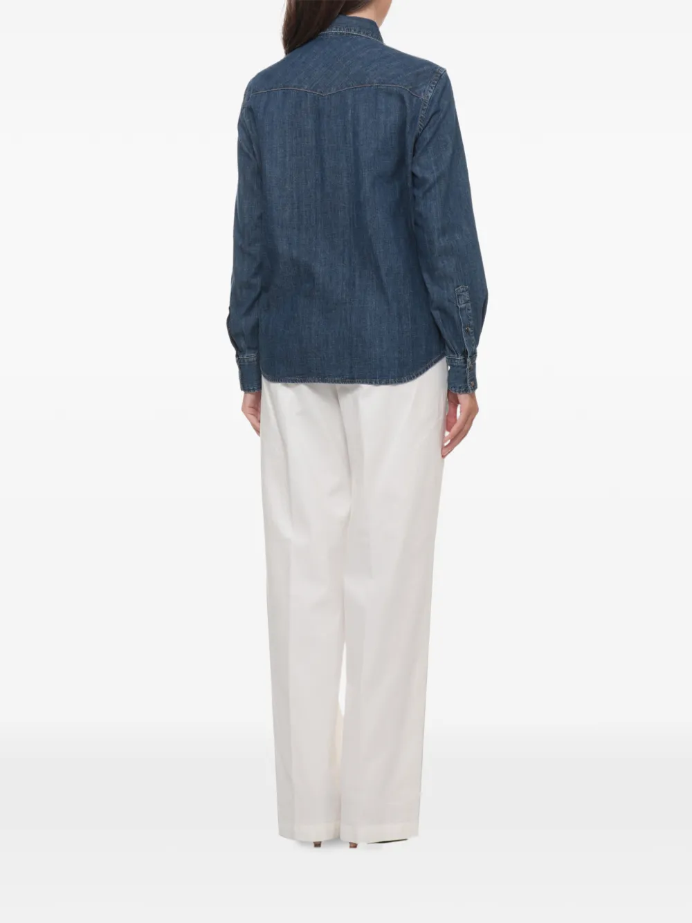 Peserico Button-down overhemd Blauw