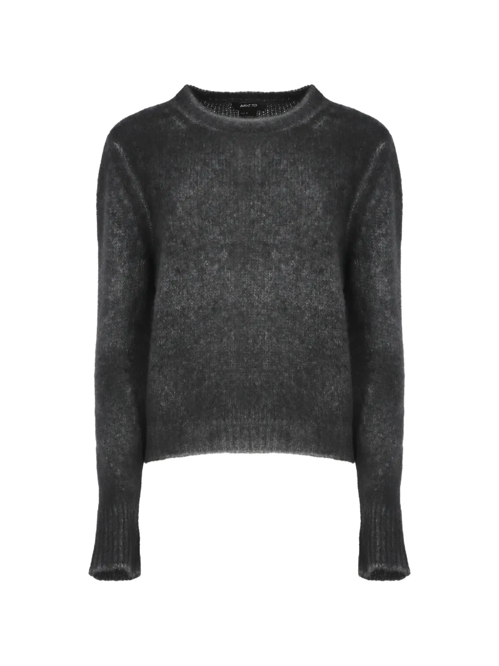 Avant Toi Langärmeliger Pullover - Schwarz