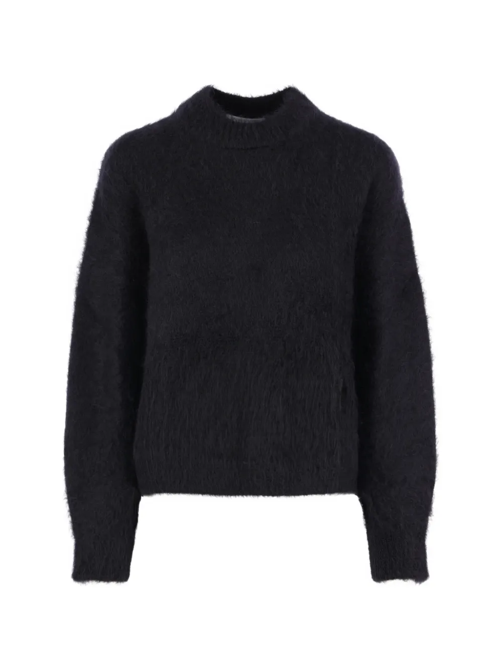 Cecilie Bahnsen brushed-finish mohair-blend sweater - Nero