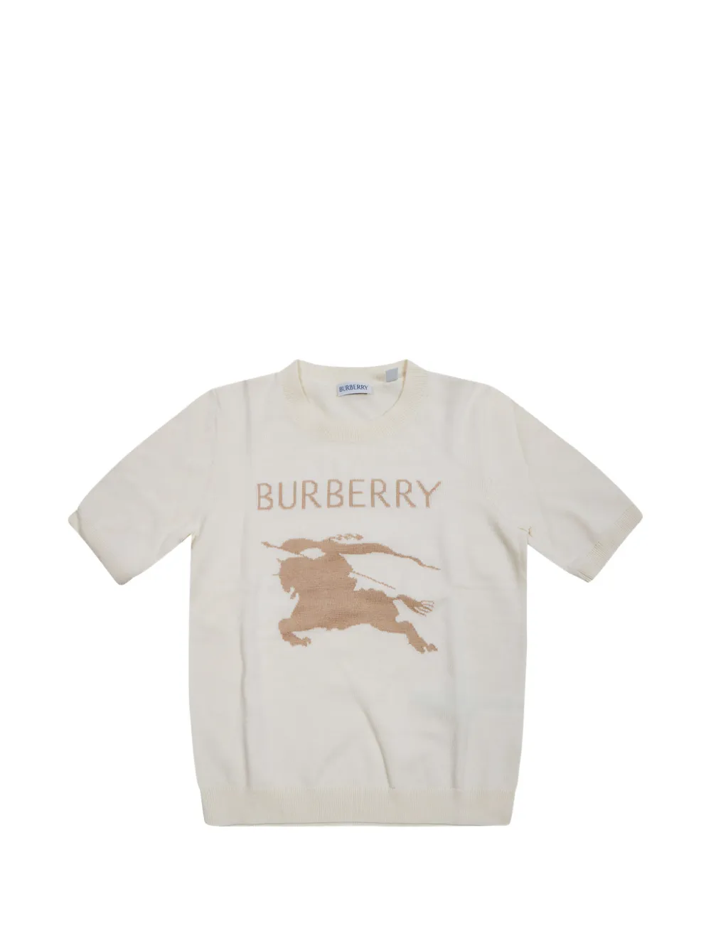 Burberry Kids Knight knitted top - Toni neutri