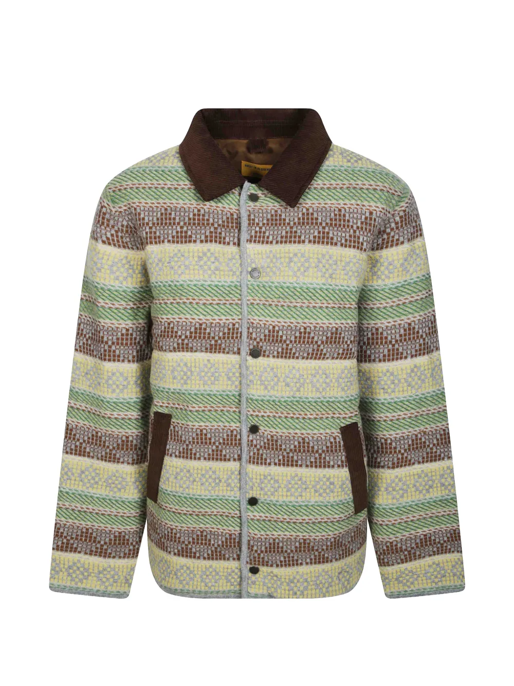 Guest In Residence Western Industry intarsia-knit jacket