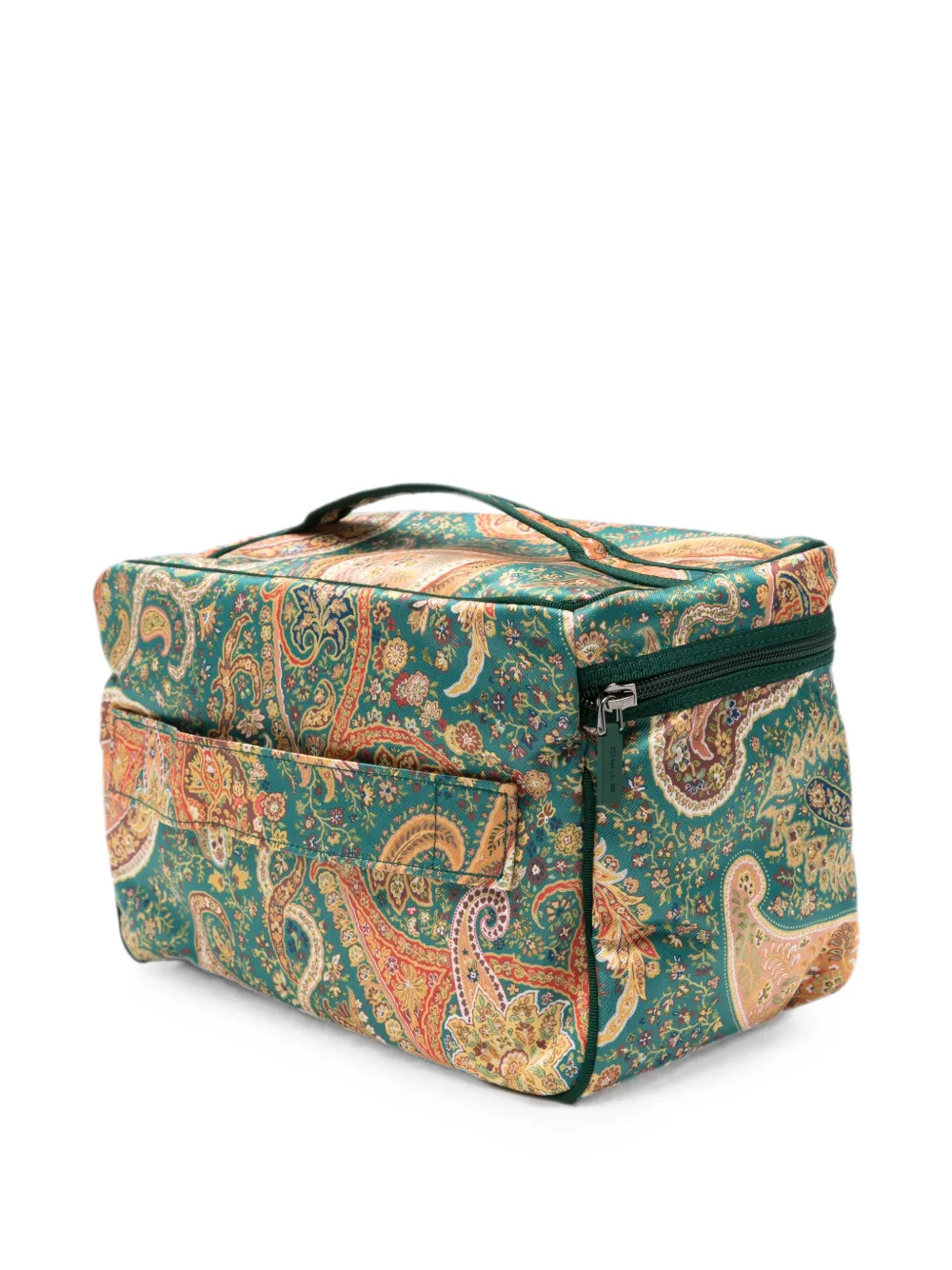 ETRO Toilettas met paisley-print Groen