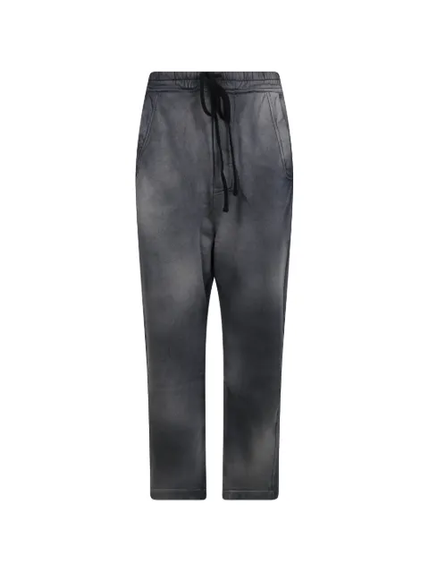 Thom Krom faded drawstring trousers