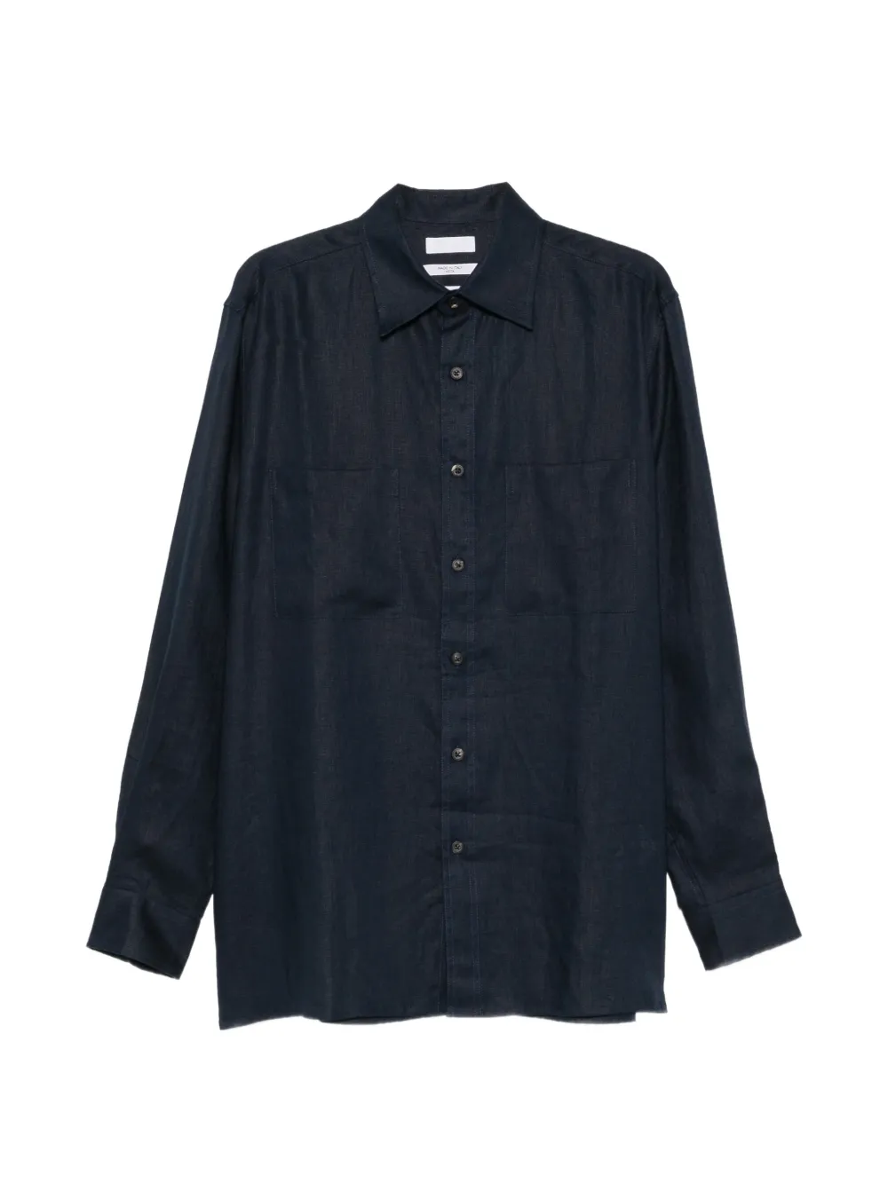 Cellar Door Paul patch-pocket shirt