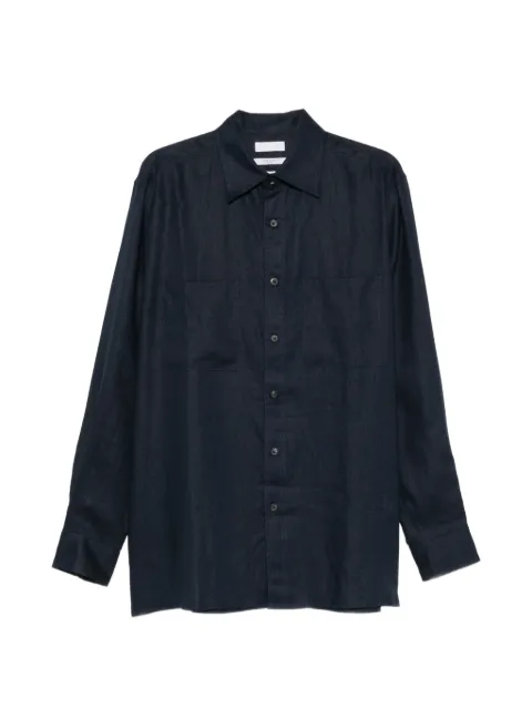 Cellar Door Paul patch-pocket shirt