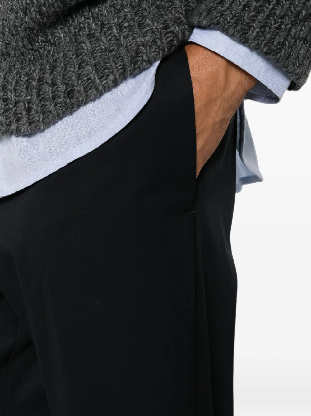 Jil Sander Straight broek Zwart