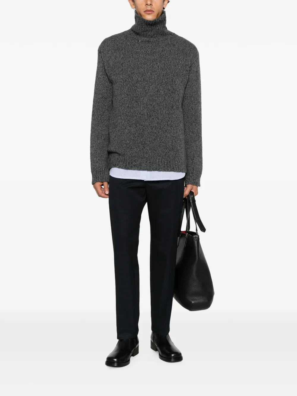 Jil Sander Straight broek Zwart