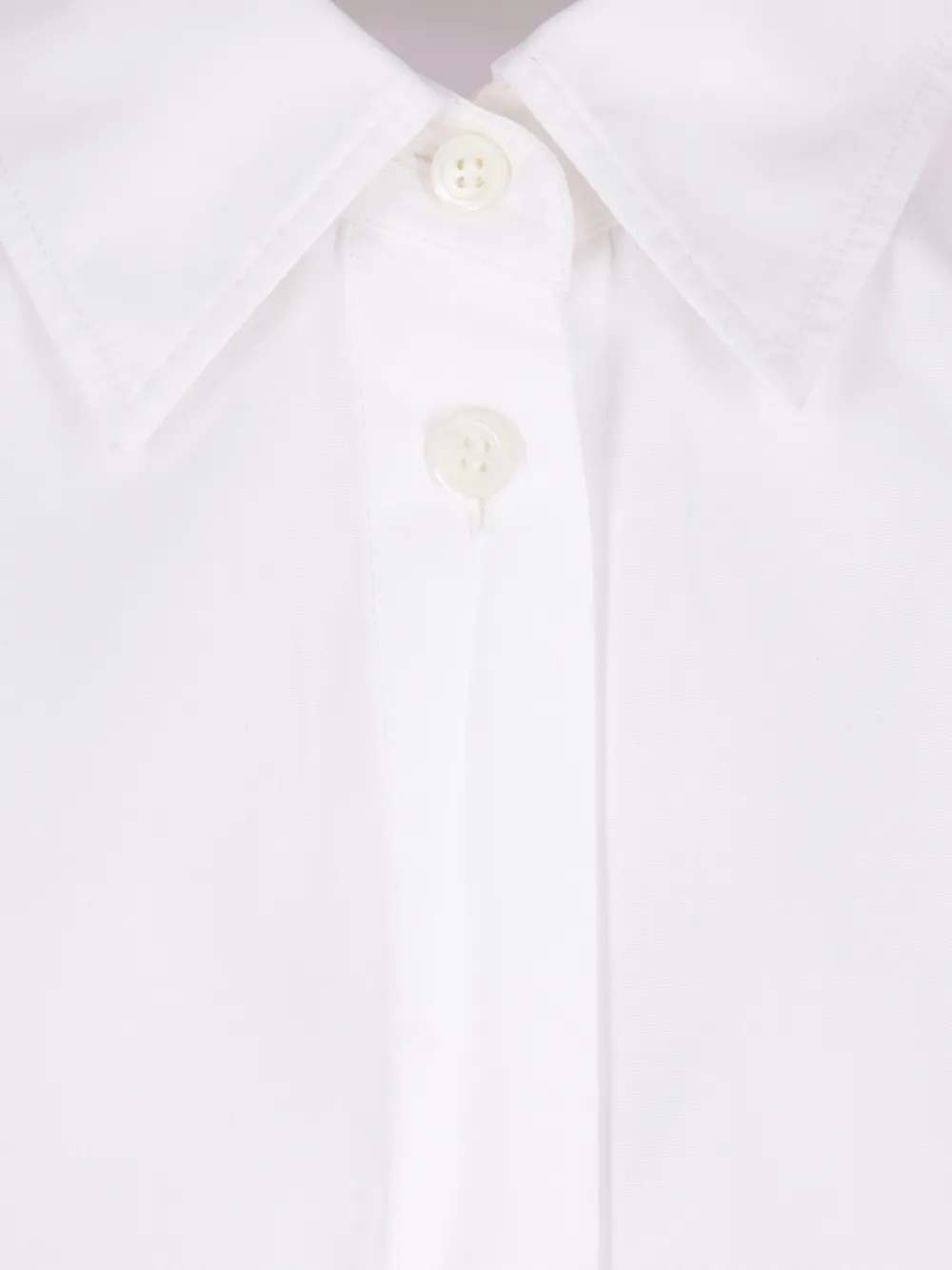 LOEWE Blouse met borduurwerk en vleermuismouwen Wit