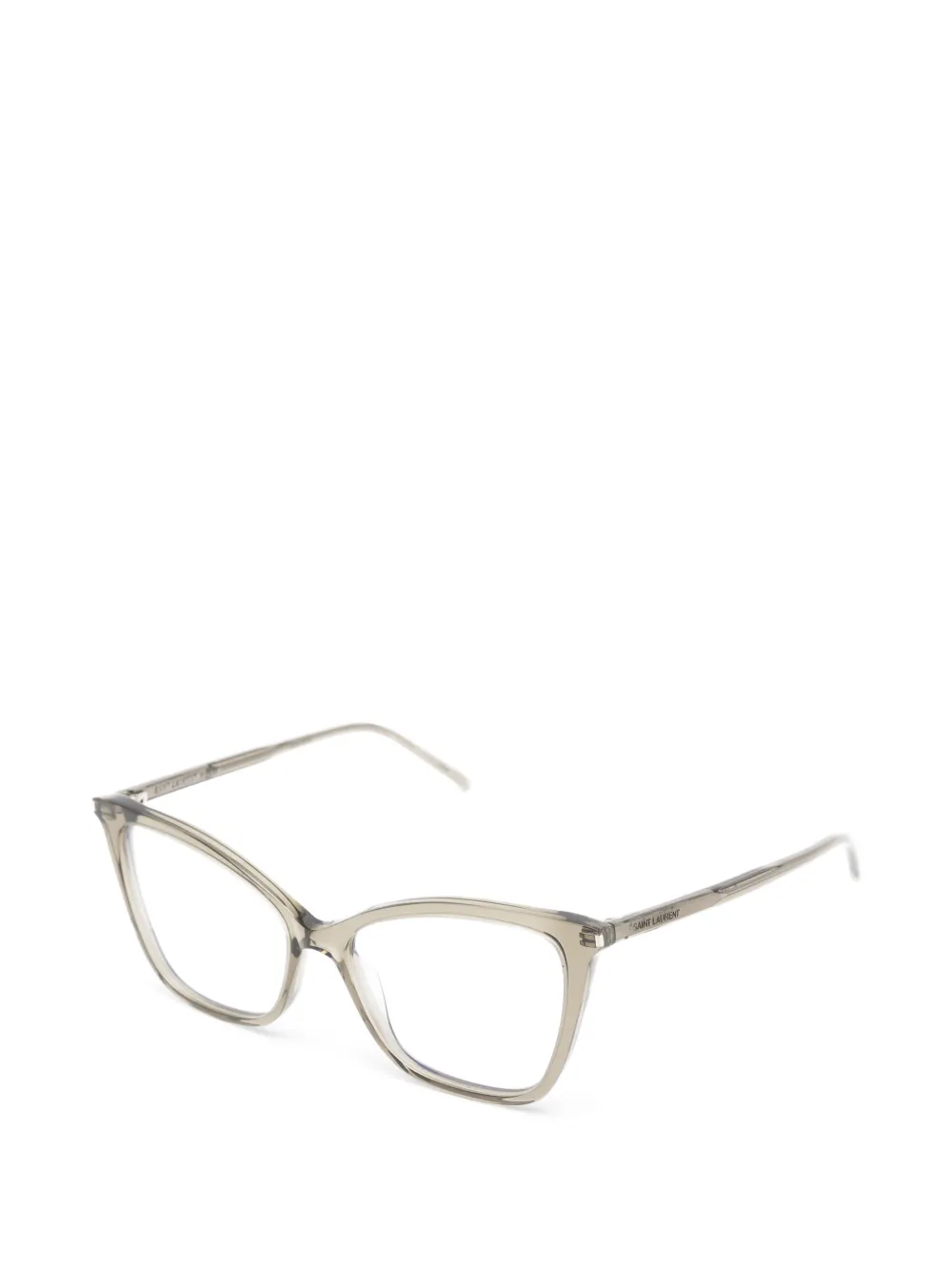 Saint Laurent Eyewear Bril met cat-eye montuur Grijs