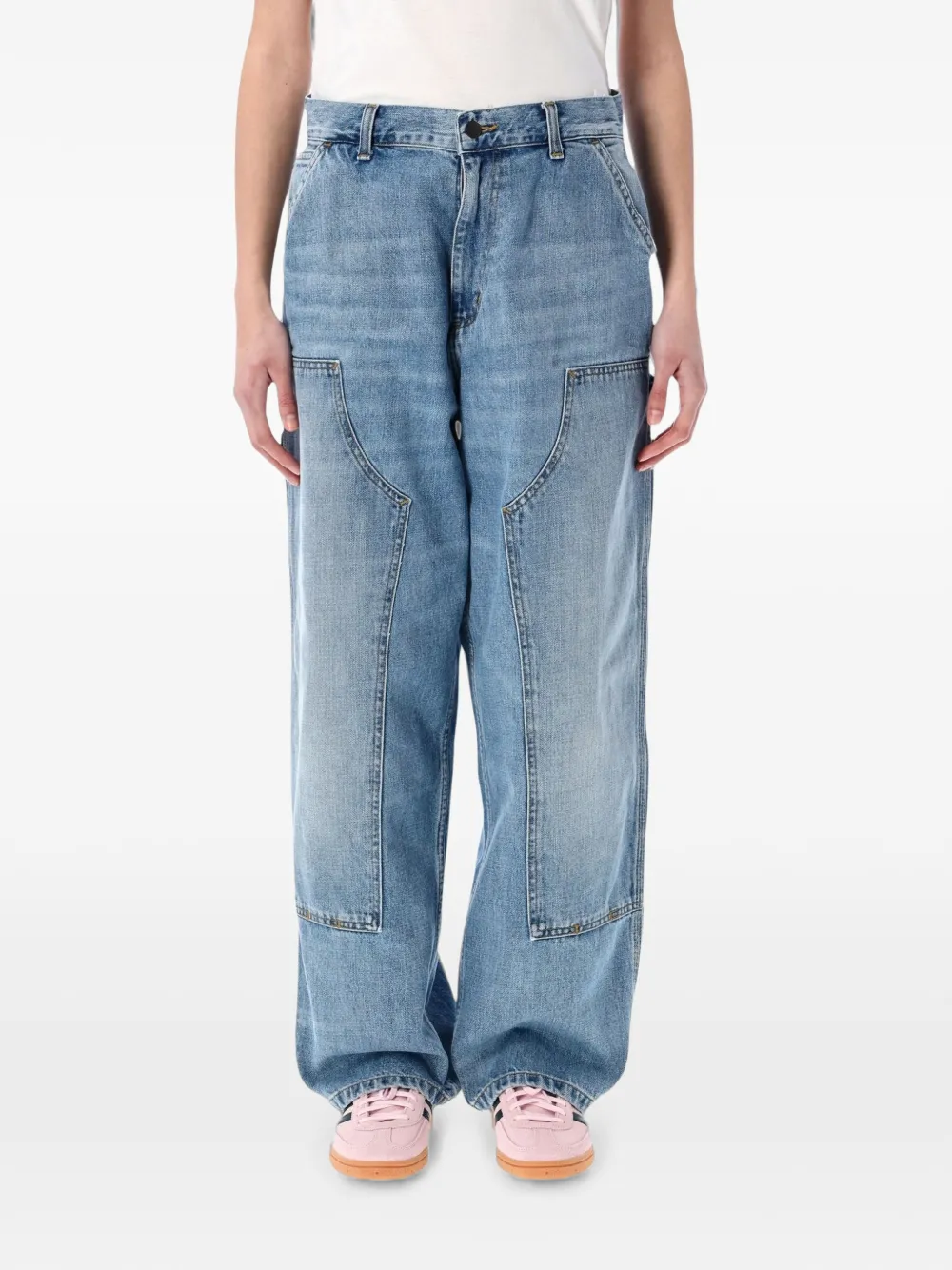 Carhartt WIP Brandon Double Knee panelled jeans - Blu