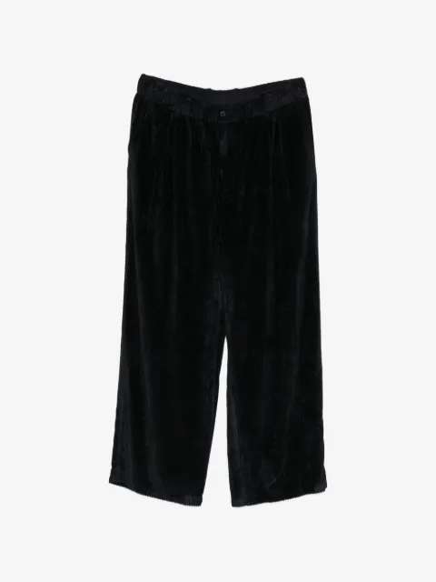Giorgio Armani pleated corduroy trousers