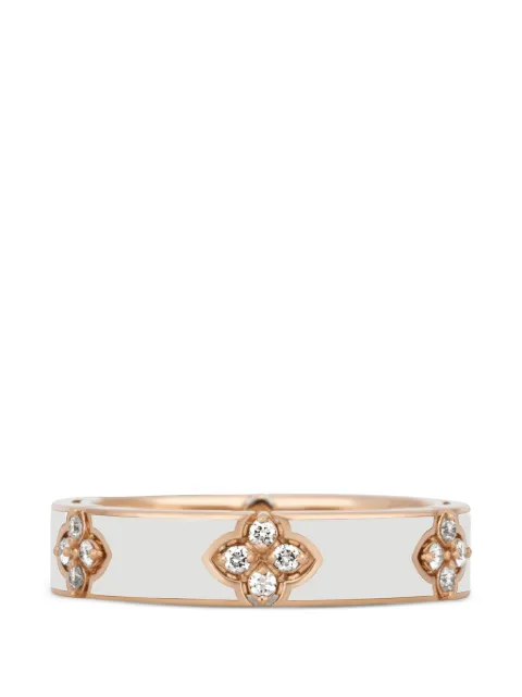 Roberto Coin Love In Verona diamond and enamel ring