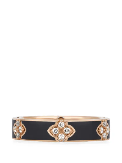 Roberto Coin anillo Love In Verona con diamantes y esmalte