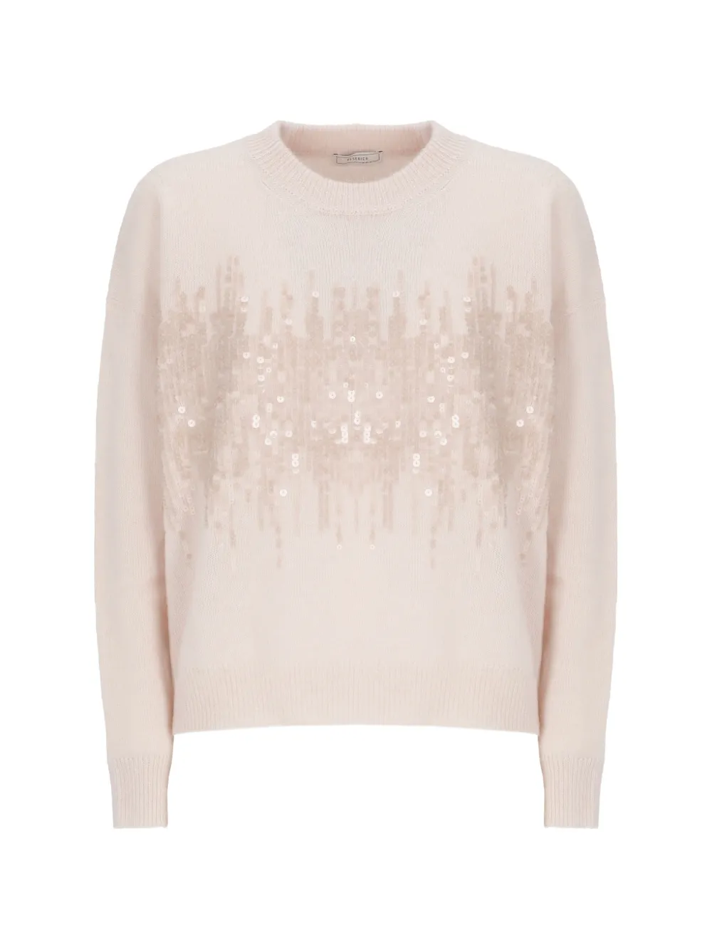 Peserico sequin-embellished sweater - Rosa
