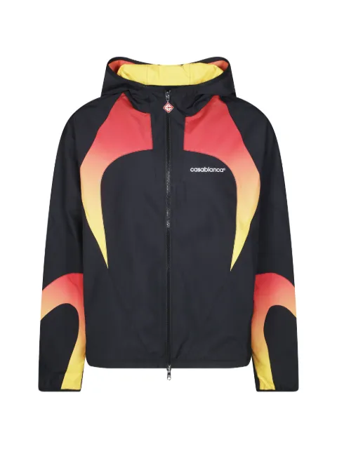 Casablanca gradient-print hooded jacket