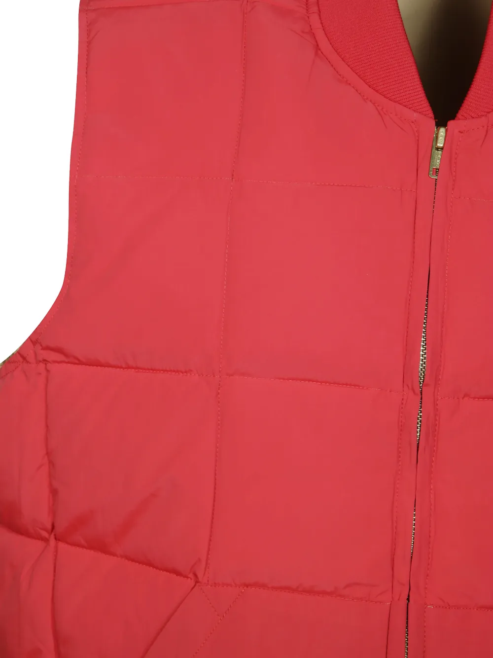 CHESAPEAKES quilted gilet Rood