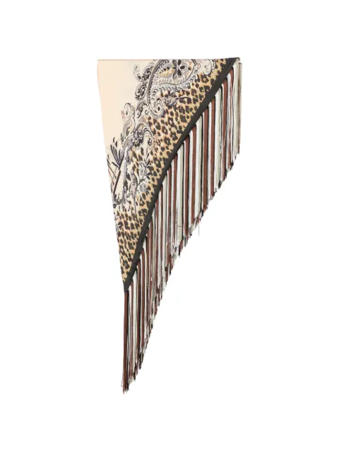 ETRO leopard-print shawl