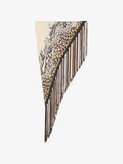 ETRO leopard-print shawl