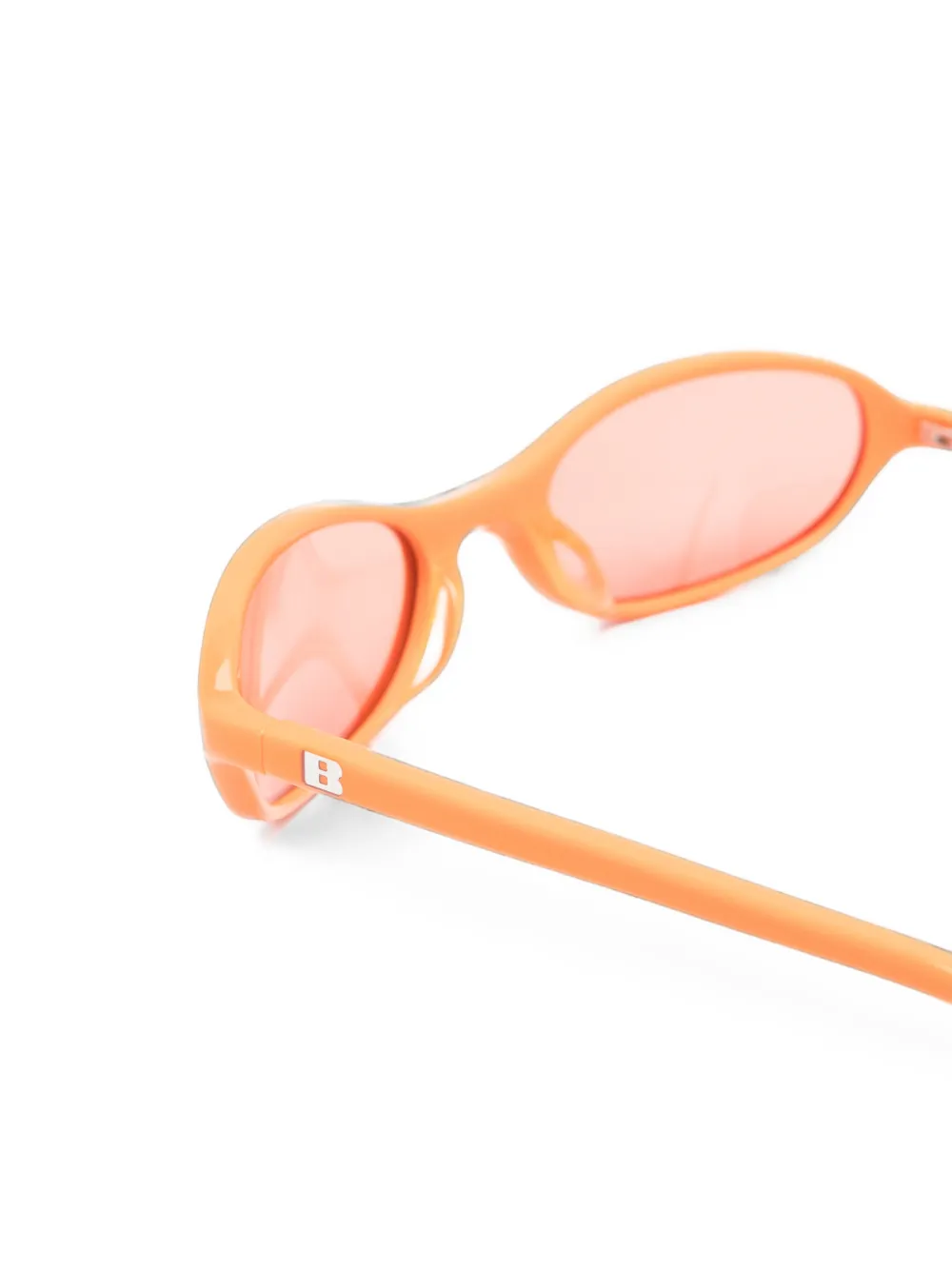 BRU eyewear Merrin zonnebril met ovalen montuur Oranje