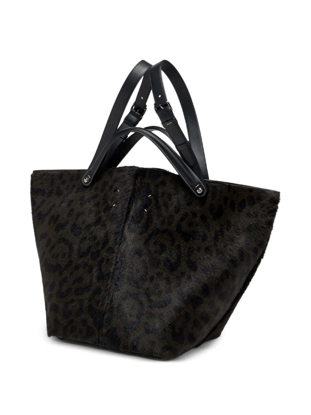 Maison Margiela Grote Dress-Age tas Zwart