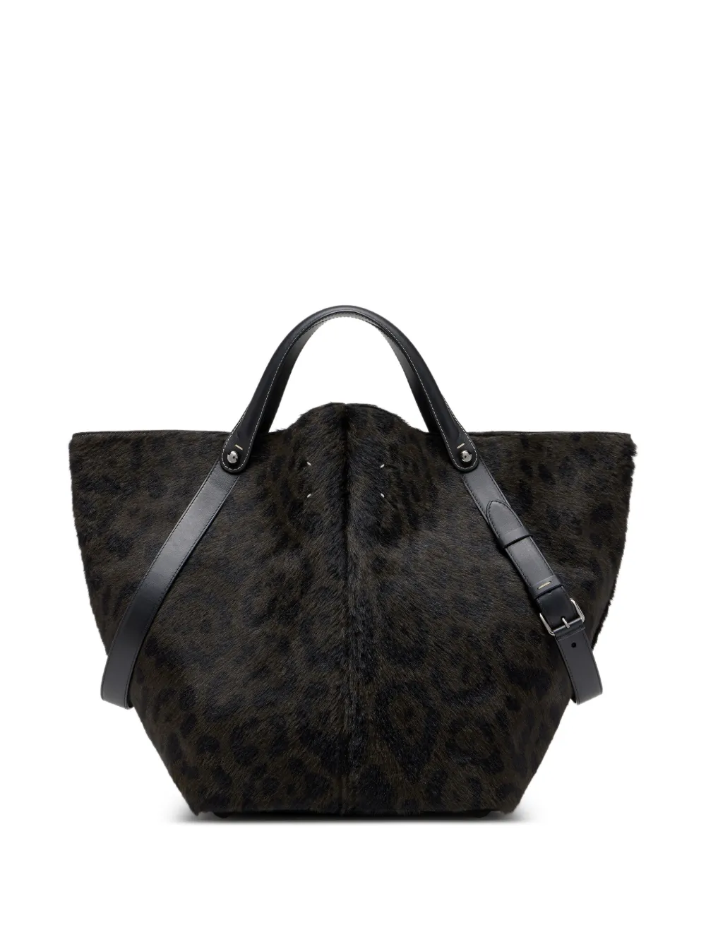 Maison Margiela Grote Dress-Age tas Zwart
