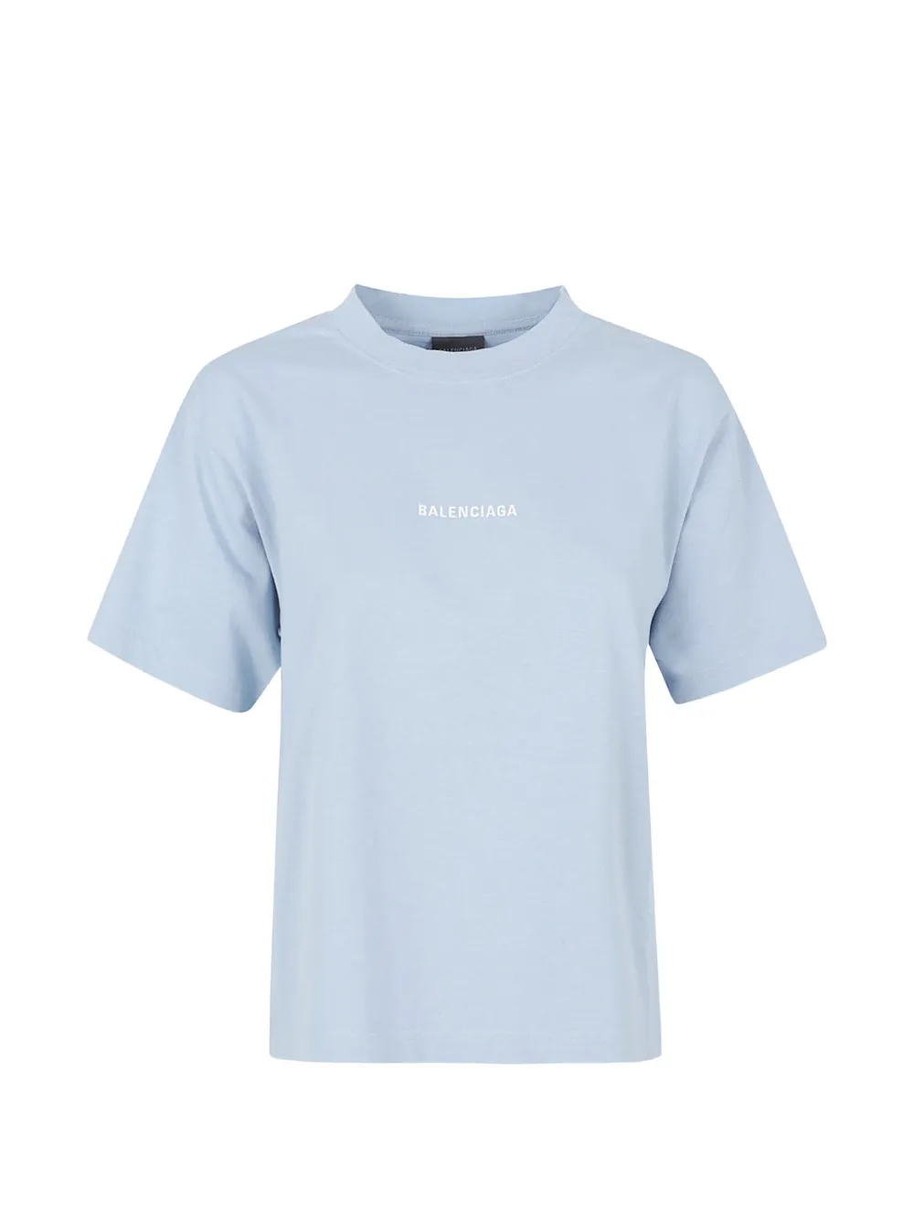 Balenciaga T-shirt con logo - Blu