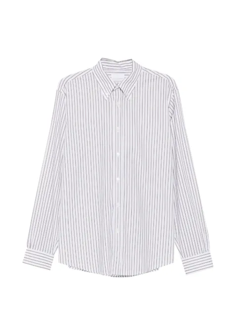 Cellar Door vertical-stripe button-down shirt