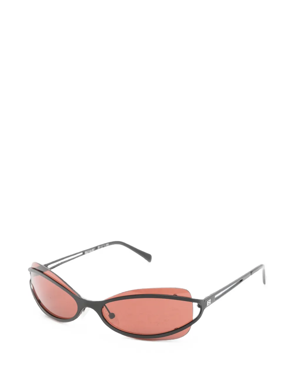BRU eyewear Cannon zonnebril met cat-eye montuur Zwart