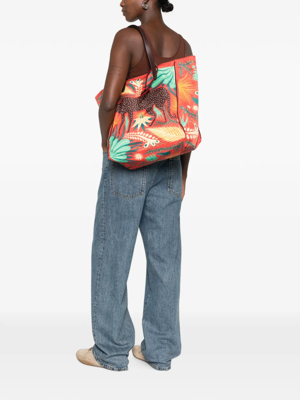 ETRO x Tabby Booth Unfold Me schoudertas Rood