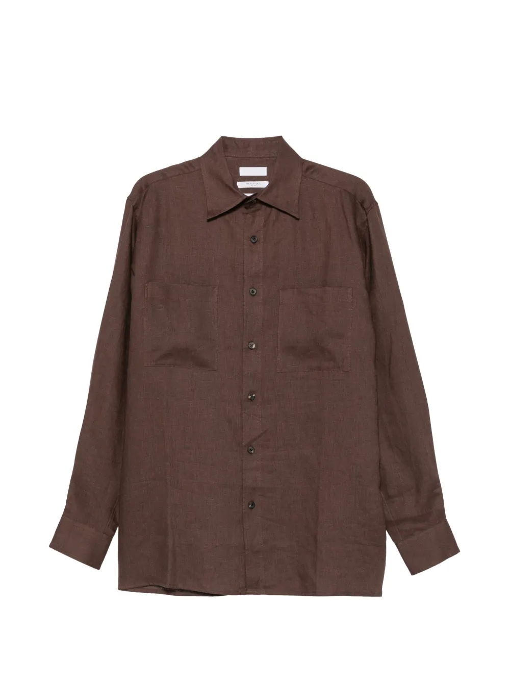 Cellar Door Paul patch-pocket shirt