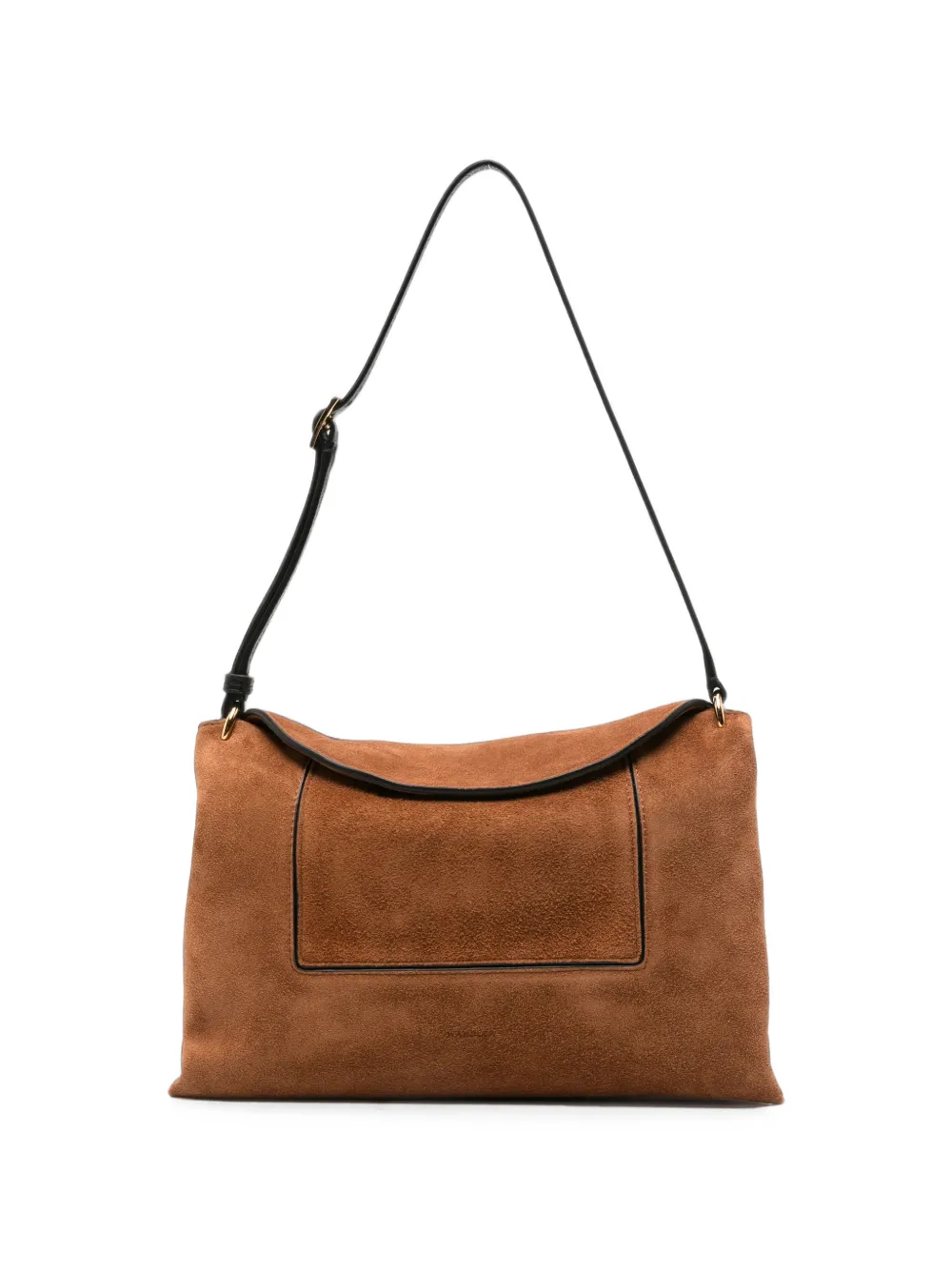 Wandler Penelope suede shoulder bag - Marrone
