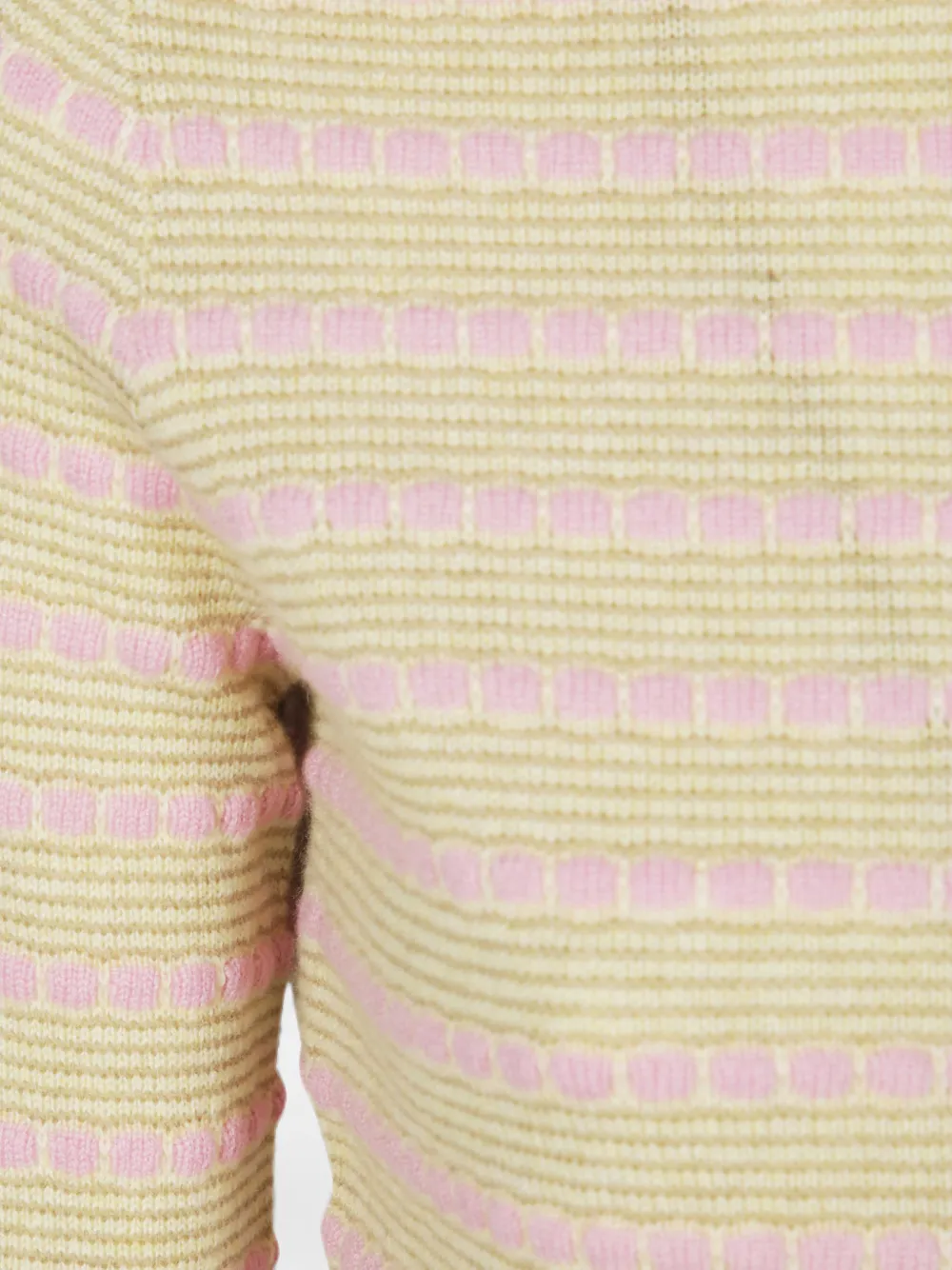 Guest In Residence Pebble Stripe Jane vest Beige